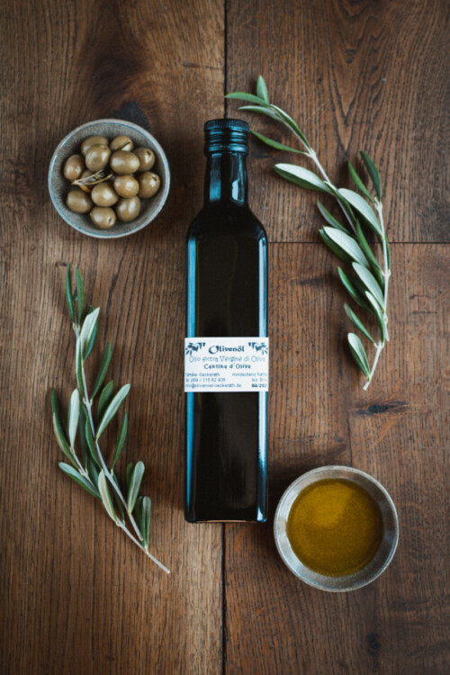 Trübes Olivenöl